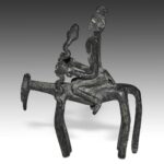 Dogon Iron Equestrian Figure, Dogon Peoples, Mali