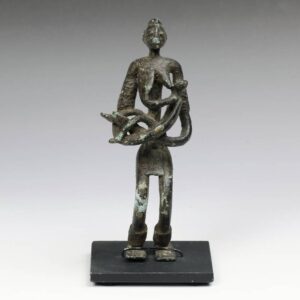Dogon Standing Maternity Figure, Based