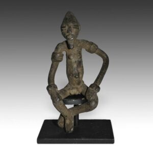 Dogon Seated Male Figure, Based