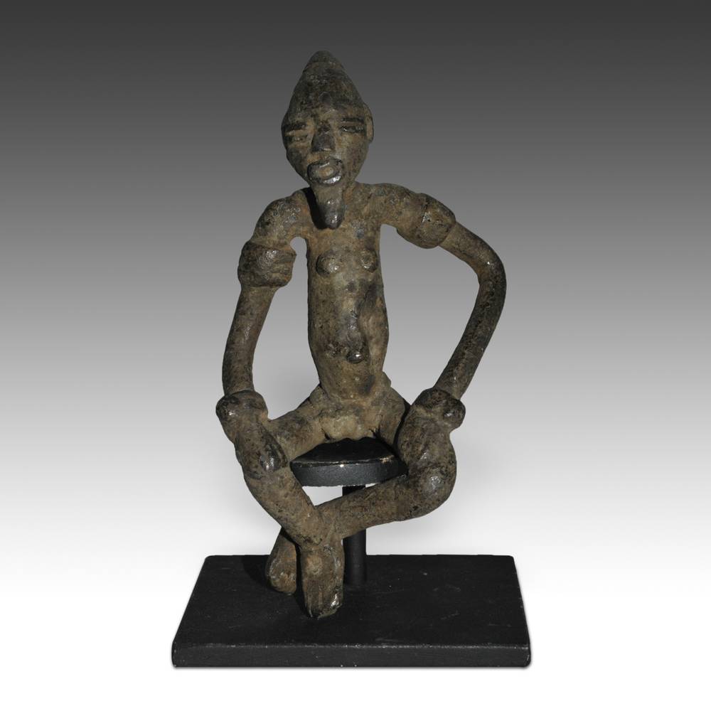Dogon Seated Male Figure, Based