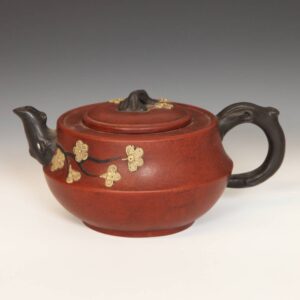 Chinese Yixing Teapot with Floral Motif