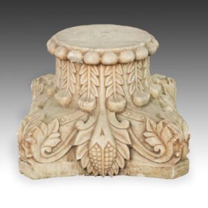 Indian Marble Architectural Capital