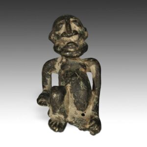 African Bronze Male Figure