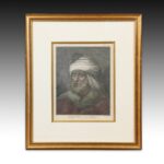 French Drawing, Framed, France