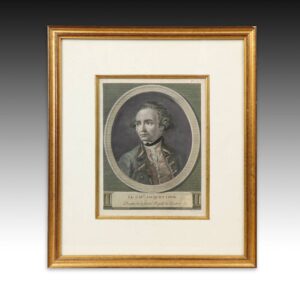 French Engraving, Framed