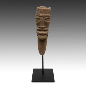 Koma Terra Cotta Funerary Figure, Based