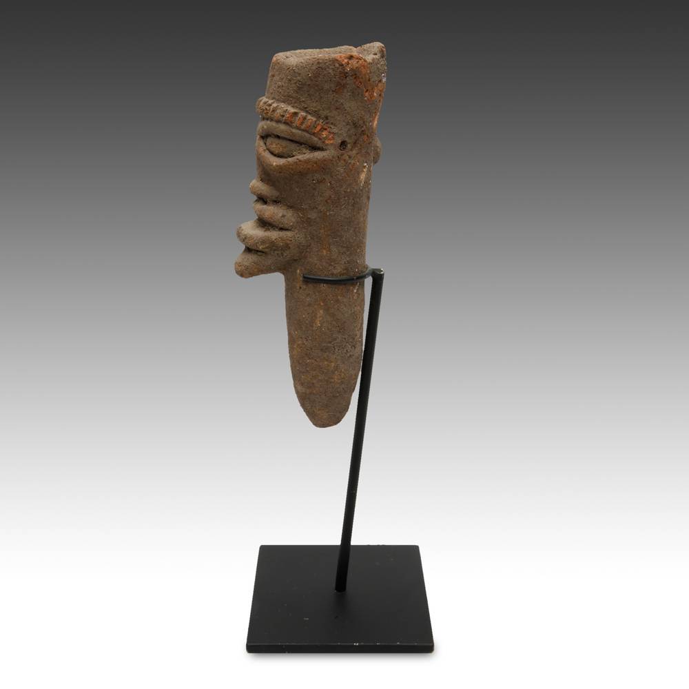 Koma Terra Cotta Funerary Figure, Based - Image 3