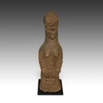 Koma Terra Cotta Funerary Figure, Koma People, Ghana
