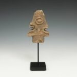 Koma Two Headed Funerary Figure, Koma People, Ghana