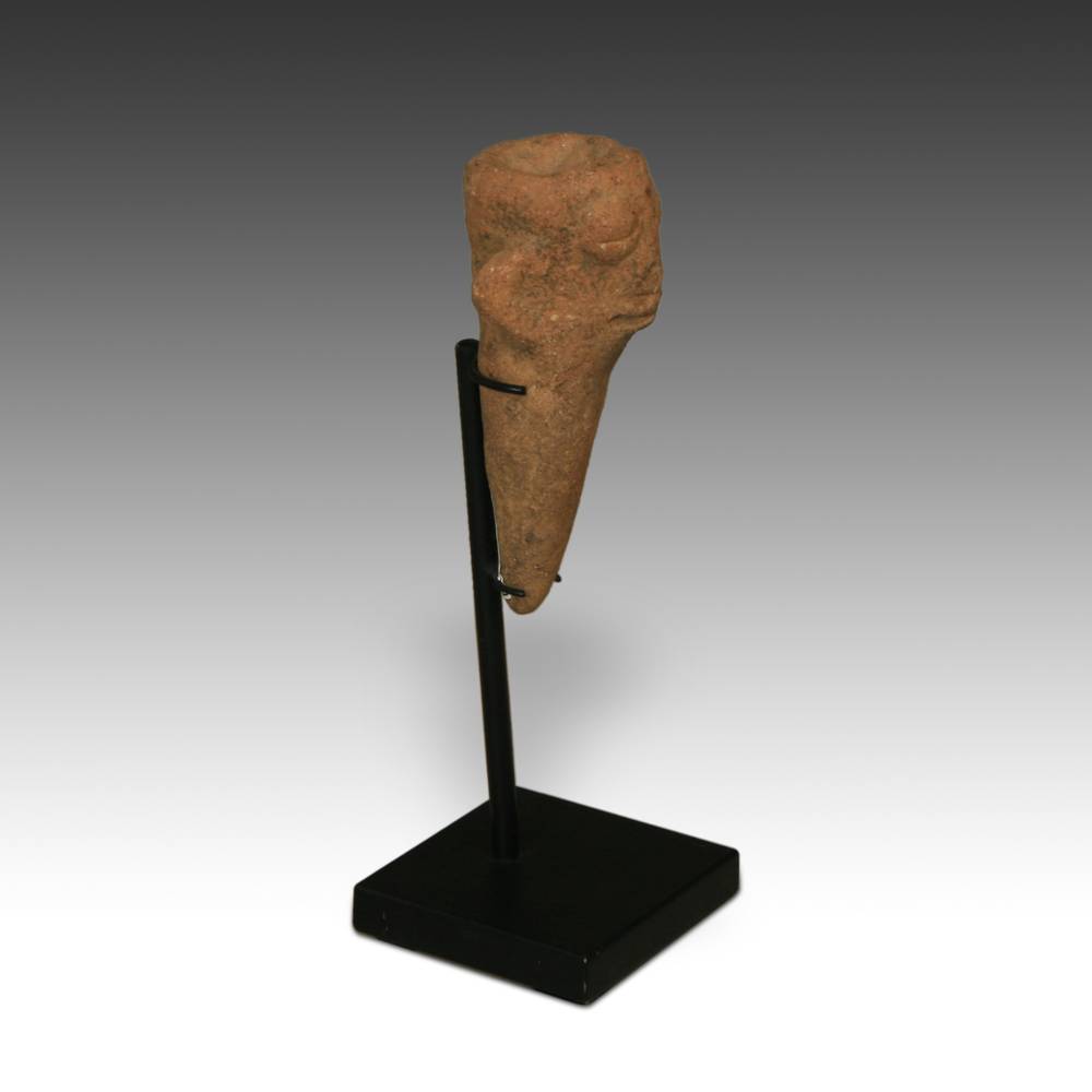 Koma Terra Cotta Funerary Figure, Based - Image 2
