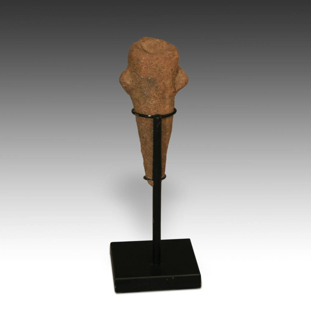 Koma Terra Cotta Funerary Figure, Based - Image 3