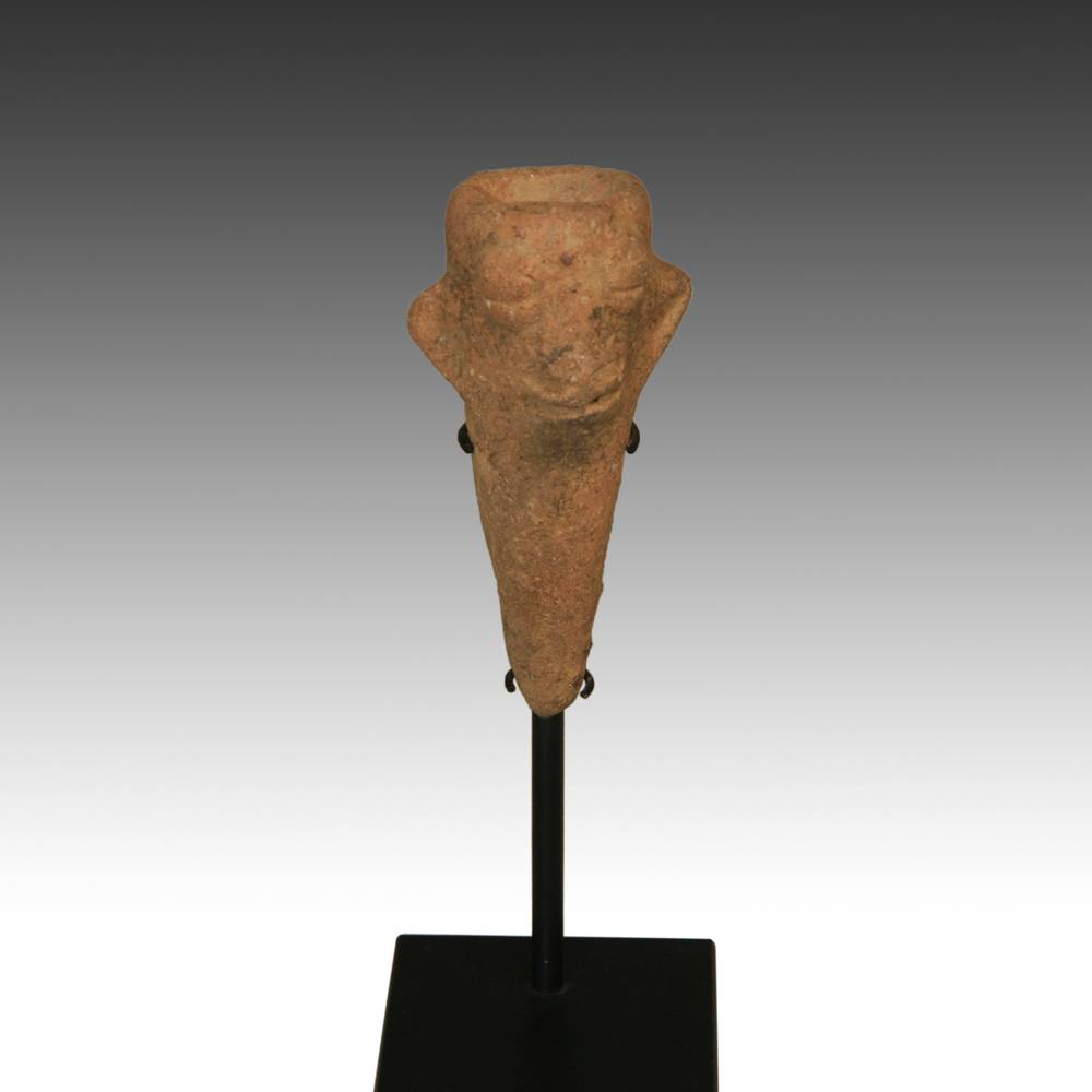 Koma Terra Cotta Funerary Figure, Based - Image 5