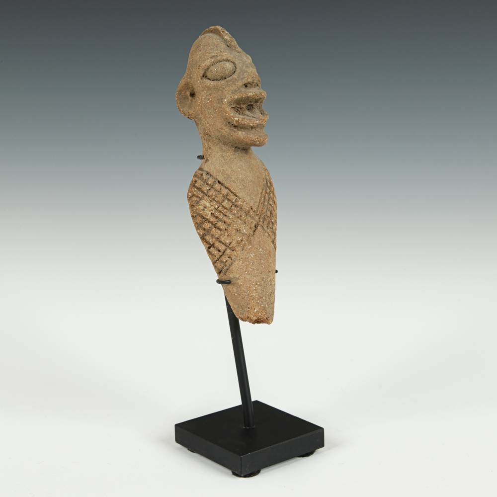 Koma Terra Cotta Funerary Figure, Based