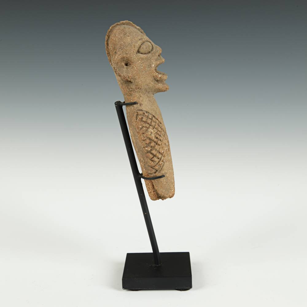 Koma Terra Cotta Funerary Figure, Based - Image 3