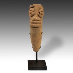 Koma Terra Cotta Funerary Figure, Based
