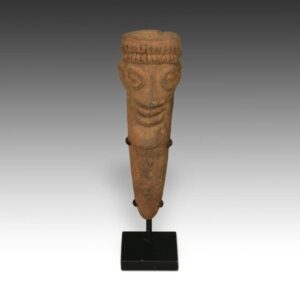 Koma Terra Cotta Funerary Figure, Based