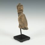 Bura Figurative Vessel Top, Based, Bura People, Niger