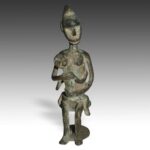 Dogon Standing Male Figure, Based, Dogon Peoples, Mali