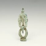 Dogon Pendant Depicting Kneeling Female, Based, Dogon Peoples, Mali
