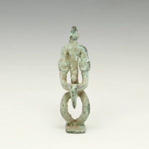 Dogon Pendant Depicting Seated Figure