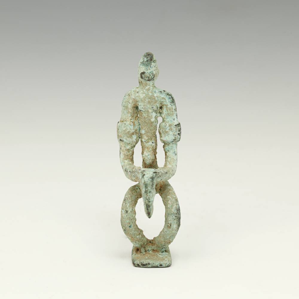 Dogon Pendant Depicting Seated Figure