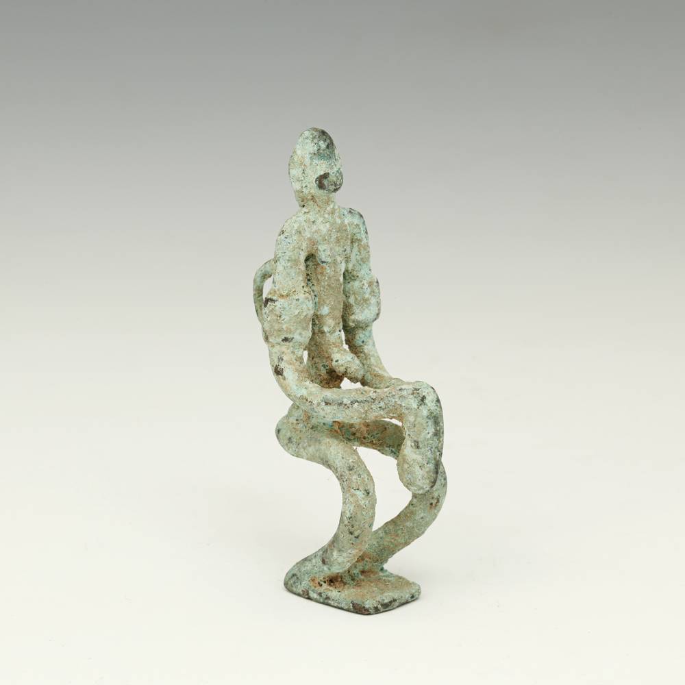 Dogon Pendant Depicting Seated Figure - Image 2