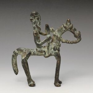 Dogon Iron Equestrian Figure