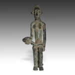 Dogon Bronze Equestrian Figure, Dogon Peoples, Mali