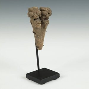 Koma Terra Cotta Funerary Figure, Based