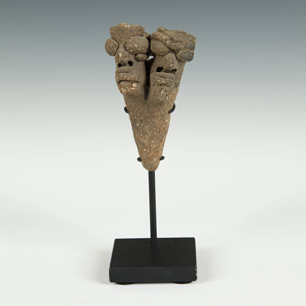 Koma Terra Cotta Funerary Figure, Based - Image 2