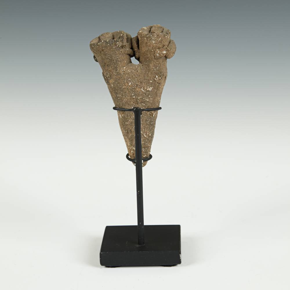 Koma Terra Cotta Funerary Figure, Based - Image 4