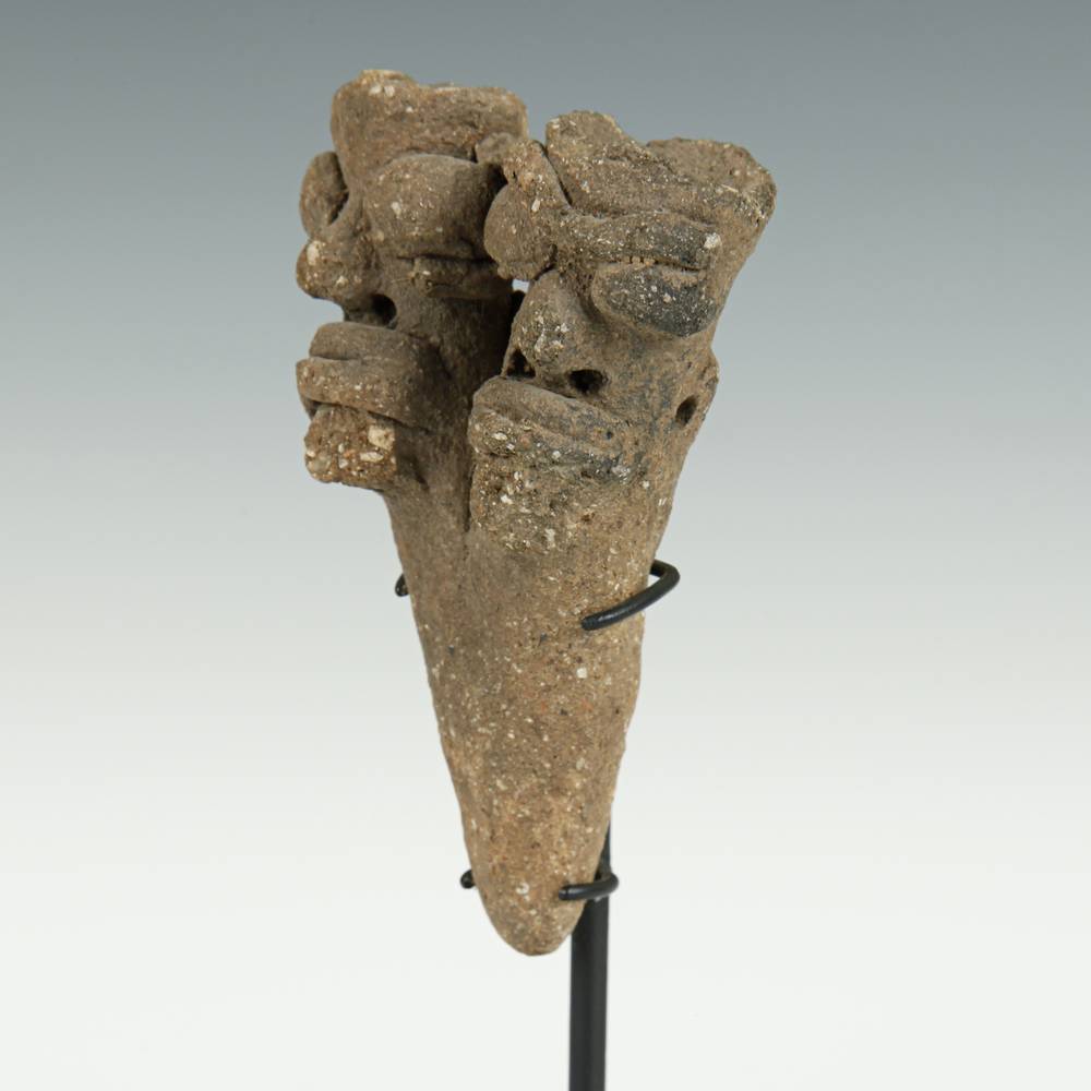 Koma Terra Cotta Funerary Figure, Based - Image 5