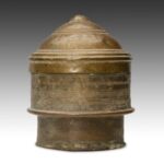 Bura Figurative Vessel Top, Based, Bura People, Niger
