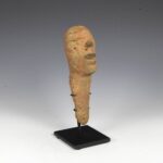 Koma Terra Cotta Funerary Figure, Based, Koma People, Ghana