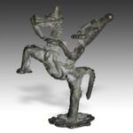 Dogon Bronze Equestrian Figure, Dogon Peoples, Mali