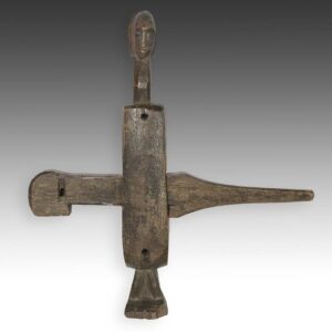 African Wood Door Lock