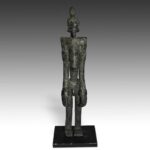 Dogon Pendant Depicting Seated Figure, Based, Dogon Peoples, Mali