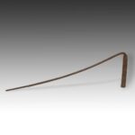 Kissi Forged Iron Penny Currency, Based, Kissi Peoples, Sierra Leone