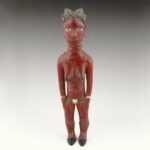 Koma Funerary Figure with Three Heads, Koma People, Ghana