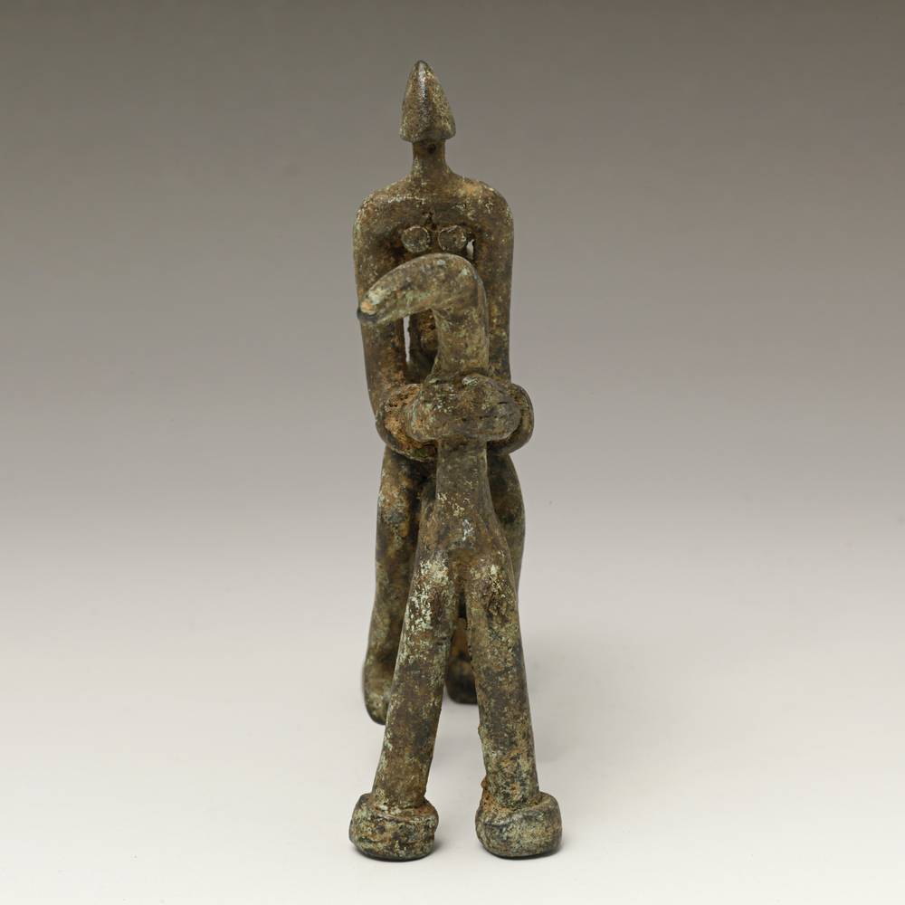 Lobi Bronze Equestrian Figure - Image 3