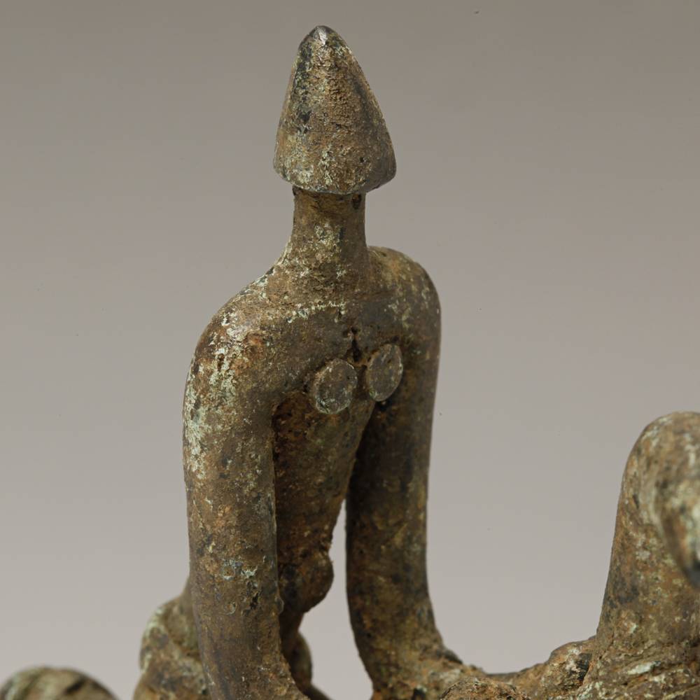 Lobi Bronze Equestrian Figure - Image 6