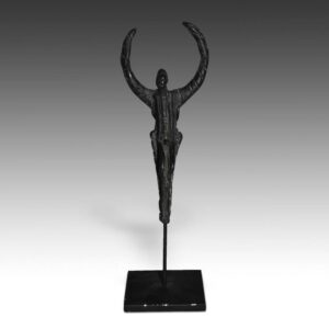 Dogon Bronze Slingshot, Mali, Based