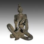 Dogon Bronze Equestrian Figure, Based, Dogon Peoples, Mali