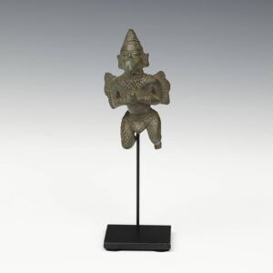 Indian Bronze Figure of Garuda, Based