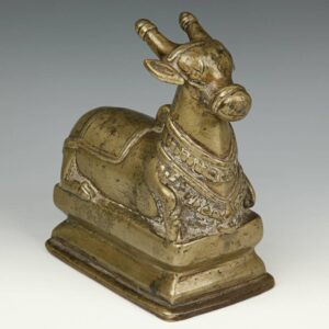 Indian Brass Nandi or Bull