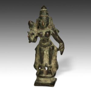 Indian Bronze Figure of Parvati