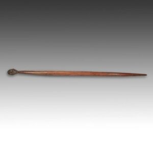 Congolese Wood Textile Hanger