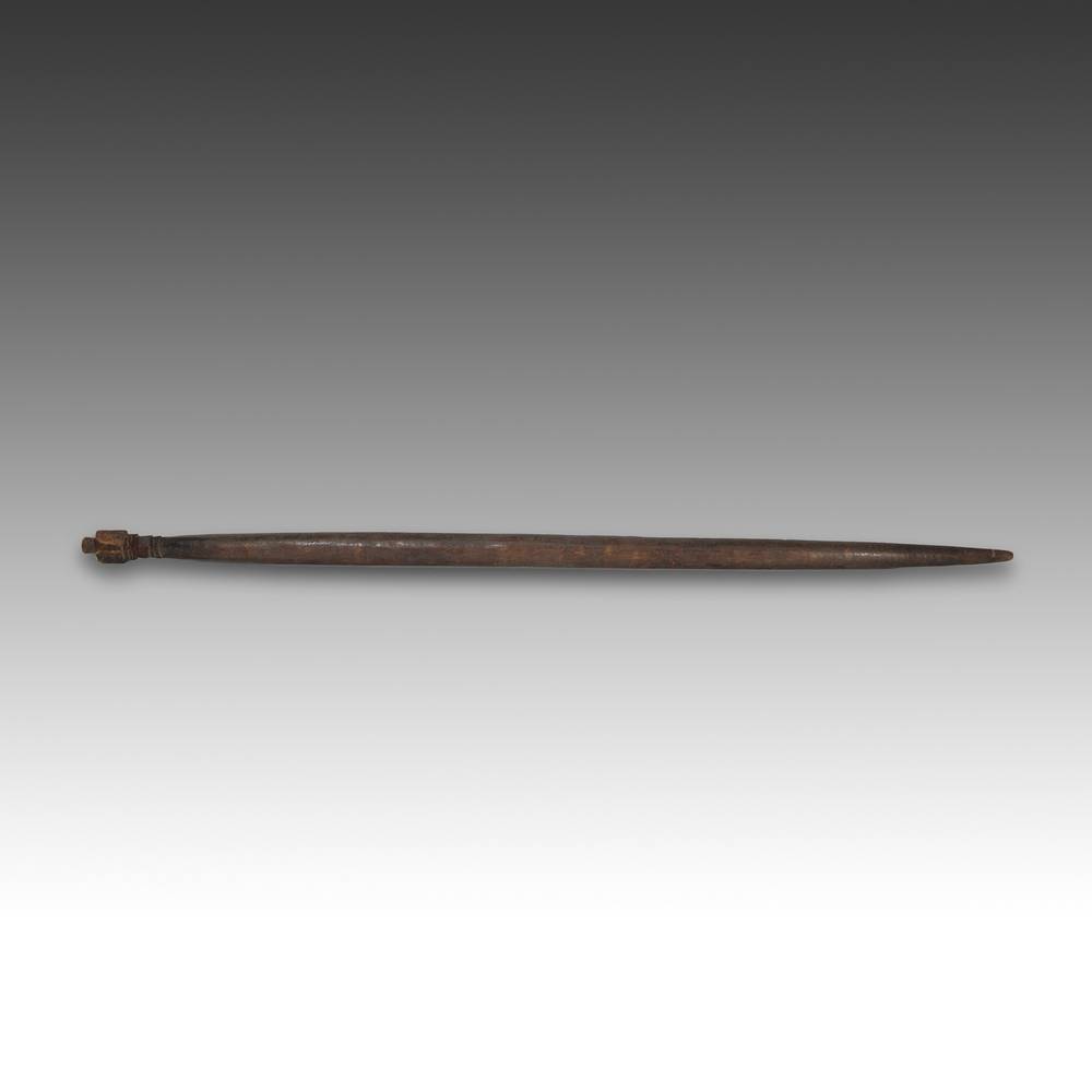 Congolese Wood Textile Hanger - Image 2