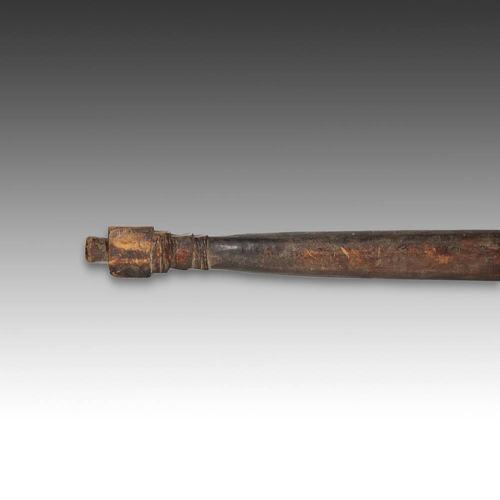 Congolese Wood Textile Hanger - Image 3