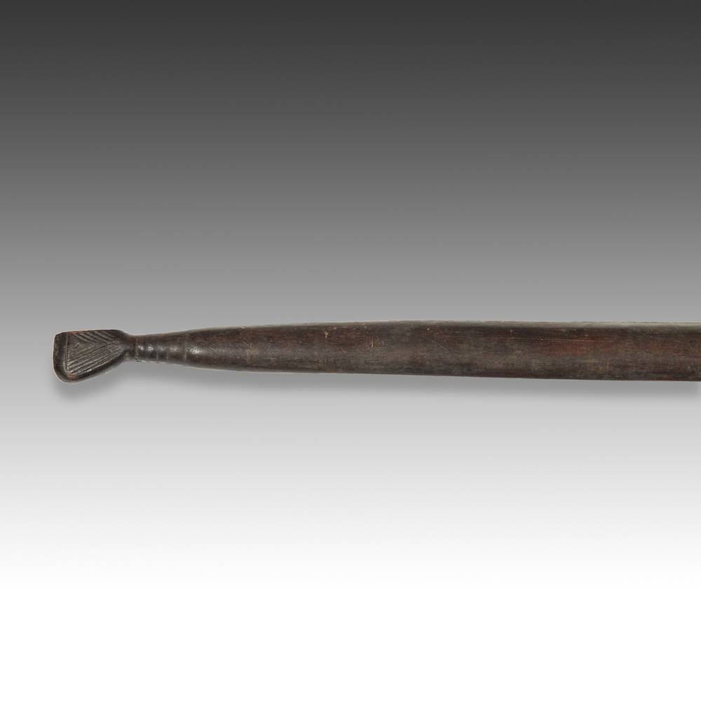 Congolese Wood Textile Hanger - Image 4